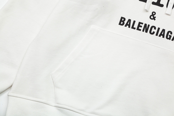 ブランドパーカー角部分ディテール